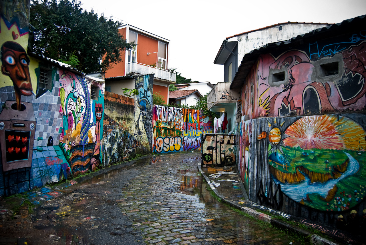 Стрит арт в Сан Пауло